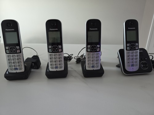 Panasonic tg6824eb quad - panasonic, kx-tg6824eb