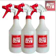 Auto Glym Trigger Spray Bottles 750ml Professional Canyon Triggers x 3