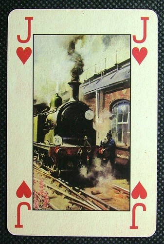 Playing card hornby - hornby, railways