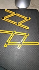 2 Pack Angle-izer Measuring Ruler & Angle Template Tool Multi-Angle Measure Tool