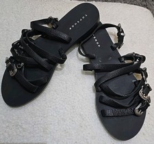 Topshop sandal strappy flat