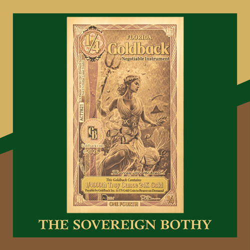 Florida goldback note - florida,