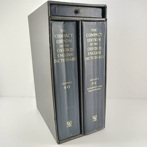 The compact edition oxford - compact,