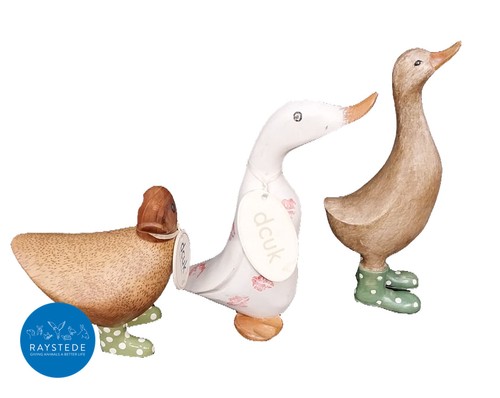 Dcuk wooden duck figurines - dcuk,
