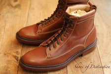 Barker Tan Brown Leather Derby