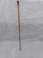 Handcrafted Apple Wood Staff