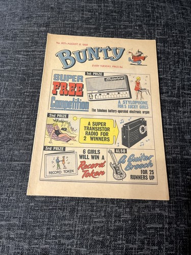 Bunty comic august 1969 - bunty,