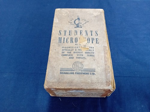 Vintage students microscope - students,