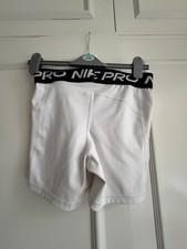 Nike Pro Shorts White