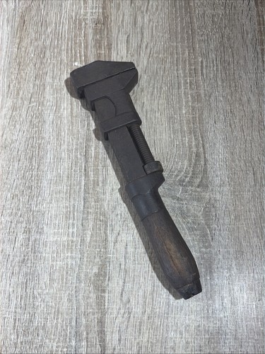 Antique adjustable spanner - adjustable,
