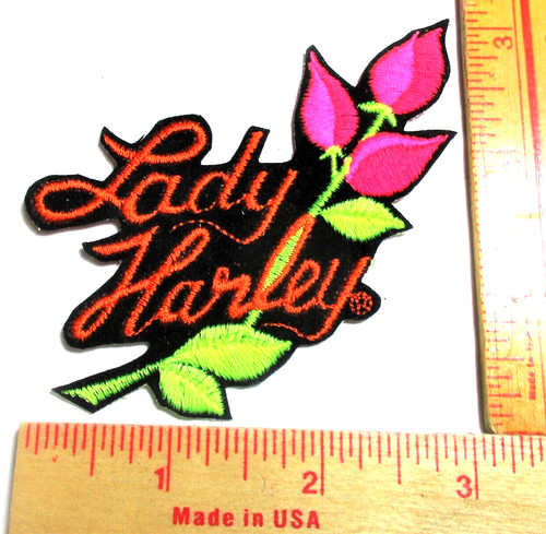 Lady harley patch - harley,