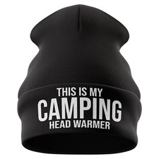 Camping Head Warmer Funny