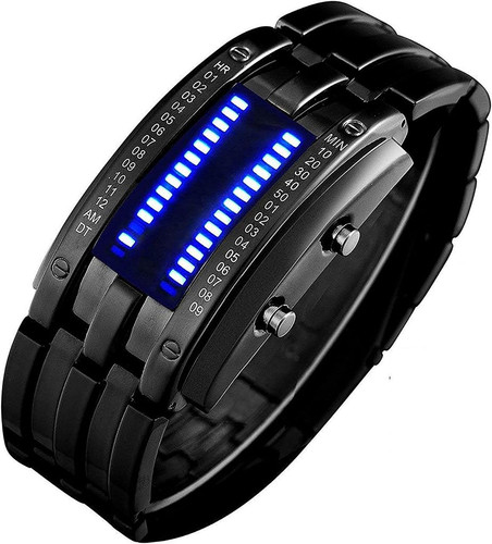 Men led digital wrist watch - led,