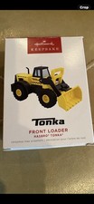 2022 Hallmark TONKA Front Loader QX17353 Christmas Ornament Perfect ConditionBox