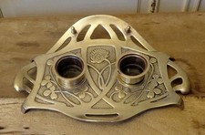 Antique German Cast Brass Art