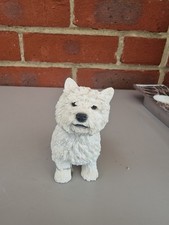 West Highland White Terrier , also known as a Westie.  possibly made of resin