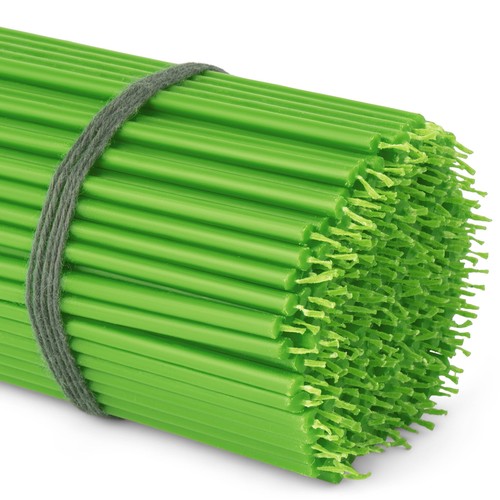 250x holiday candles green - candles,