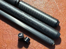 TNT Sneaky Pete Pool Cue with Carbon Fiber Shaft. JPs and 9" Stackable Extension