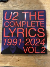 U2 The Complete Lyrics Vol 2