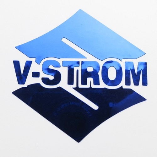 Vstrom chrome blue motorcycle - vstrom,