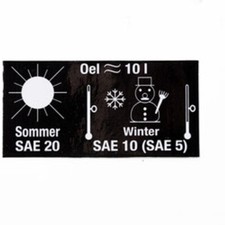 Unimog 403-406-416-421 STICKER Oil Tank 137