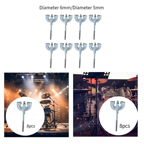Bass drum claws metal fit - drum,