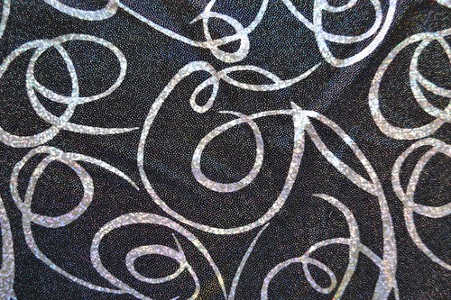Hologram swirl black - hologram,