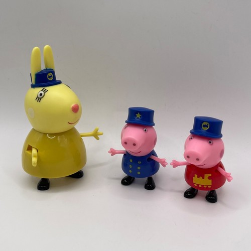 Train driver peppa pig figures - train,