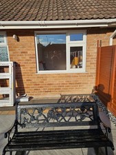 SECOND HAND UPVC Window, secondhand. 1614 mm wide, 1320 mm high, including cill.