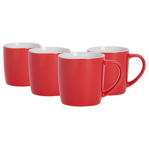 Coloured coffee mugs - 4x,