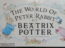 The World Of Peter Rabbit by Beatrix potter complete collection set 1-23 1987