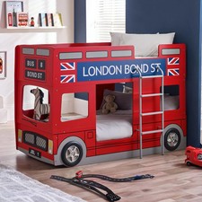London bus bunk - bus, bed