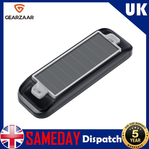 Led solar warning light - warning,