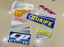 Job lot 15 of each decal sticker Hondata Clutchmasters Quaife ARP Darton CP