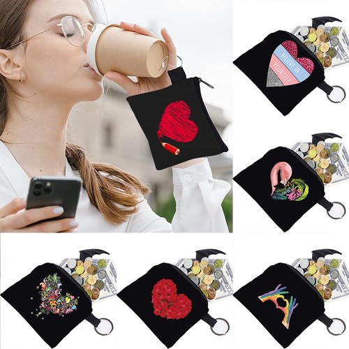 Love unisex canvas coin - love,