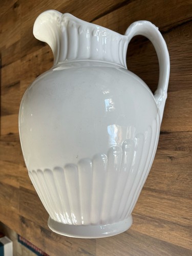 Large white semi porcelain - large,
