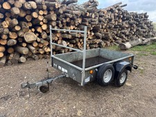 Ifor Williams P6E Single Axle Trailer NEW FLOOR LED Lights Spare Wheel