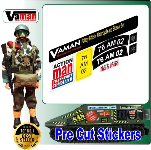 Action man stickers - stickers,