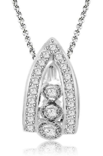 Cluster pendant necklace - cluster,