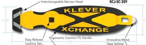 Klever change safety knife - x-change,