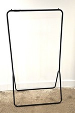 Black Metal Rails Clothes Garments Shop Home (RRP £35)(5'x2.5')
