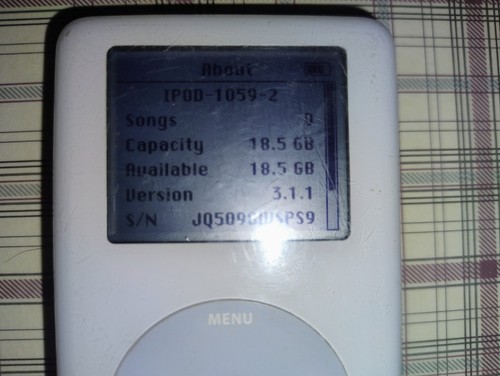 Ipod click wheel a1059 - click,