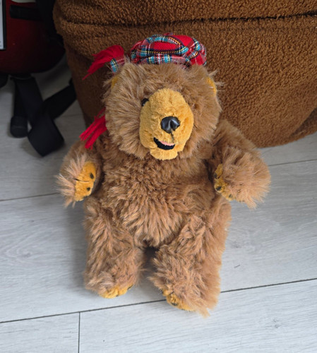 Vintage playmakers bear - vintage,
