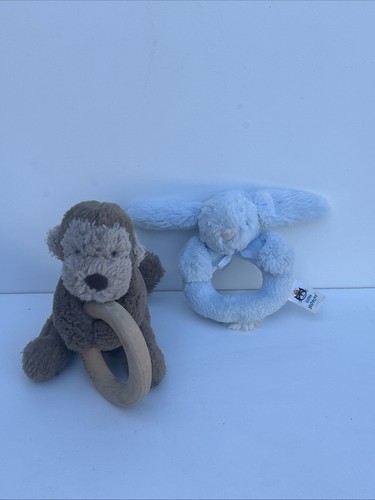 Jellycat shooshu monkey wooden - shooshu,