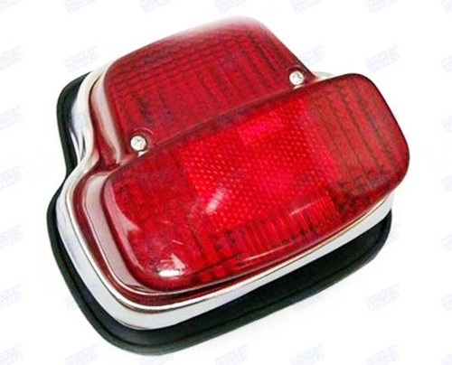 Rear tail light chromed - rear/,