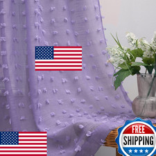 Lavender Sheer Curtains 96"