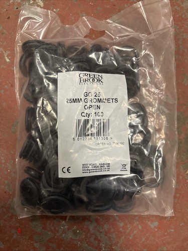 25mm open pvc - pvc, grommet