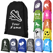 Personalised name drawstring - name,