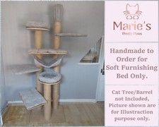 SILVER CHENILLE CORD Cat Tree Bed Replacement for Natural Paradise AMARYLLIS XXL