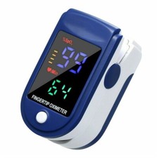 Finger Pulse Oximeter Blood Oxygen Saturation Meter SpO2 Heart Rate Monitor UK